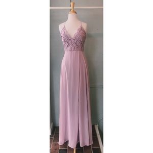 Mauve Long Gown